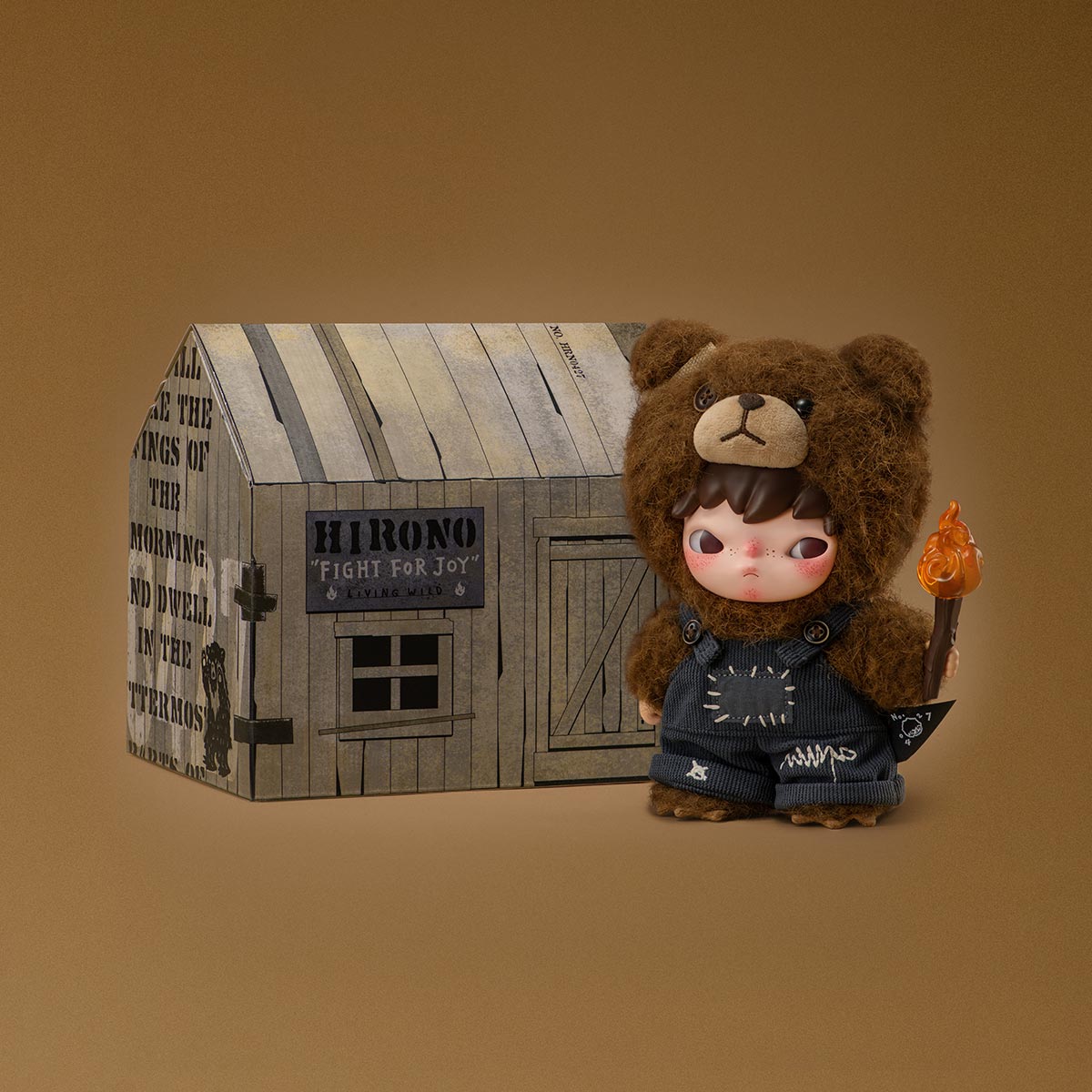 Hirono Living Wild-Fight For Joy Plush Doll