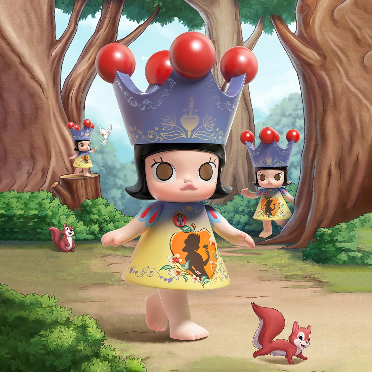 MEGA ROYAL MOLLY 400% Snow White