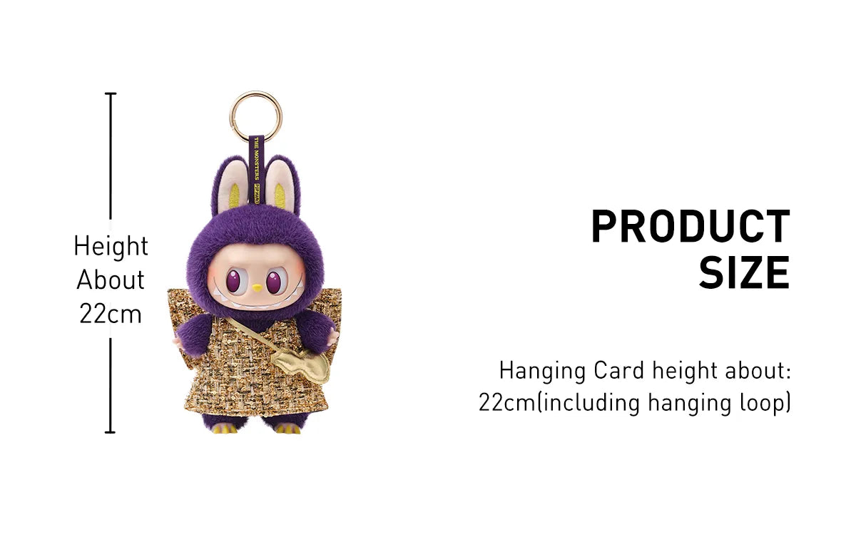 LABUBU x PRONOUNCE Wings of Fortune Vinyl Plush Hanging Card