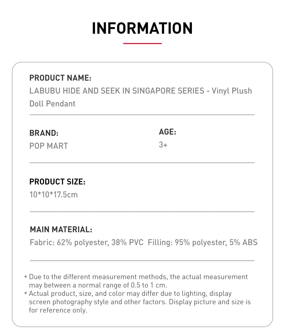 POPMART The Monsters Labubu Hide and Seek *Merbubu* Singapore Exclusive